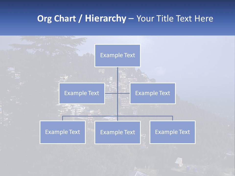 Dharamshala Dharamsala Tree PowerPoint Template
