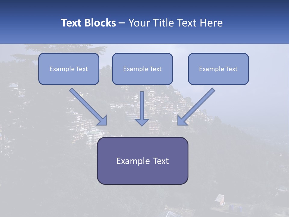 Dharamshala Dharamsala Tree PowerPoint Template