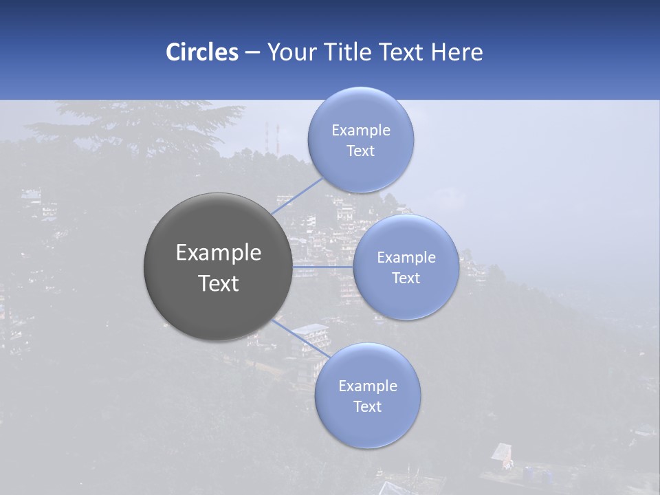 Dharamshala Dharamsala Tree PowerPoint Template