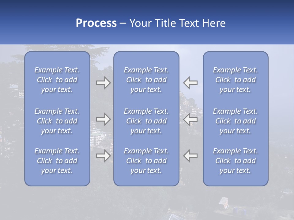 Dharamshala Dharamsala Tree PowerPoint Template