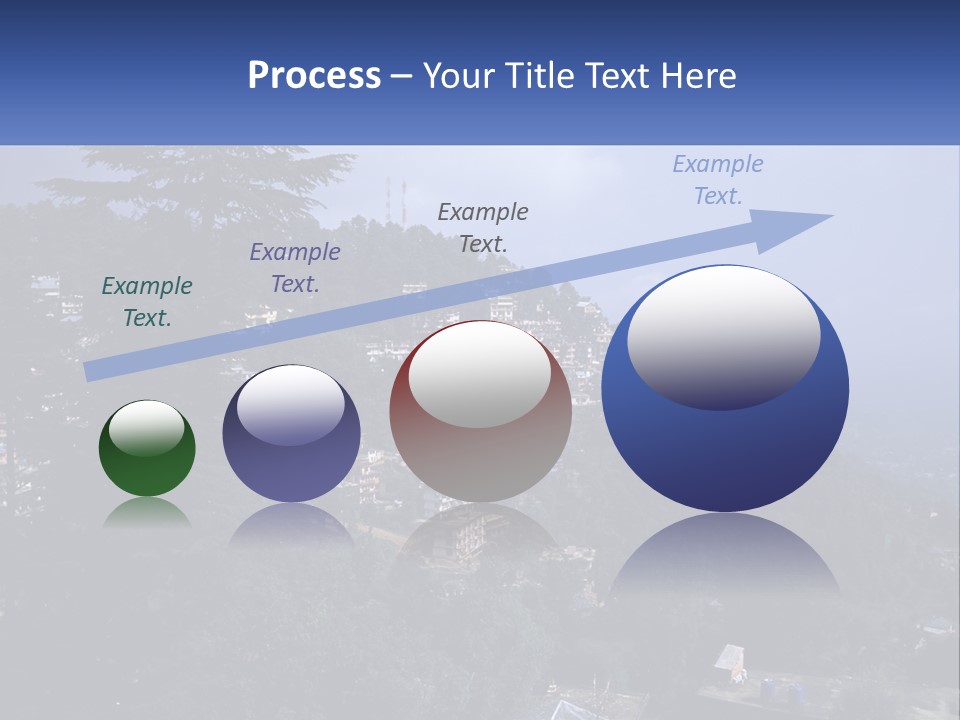 Dharamshala Dharamsala Tree PowerPoint Template