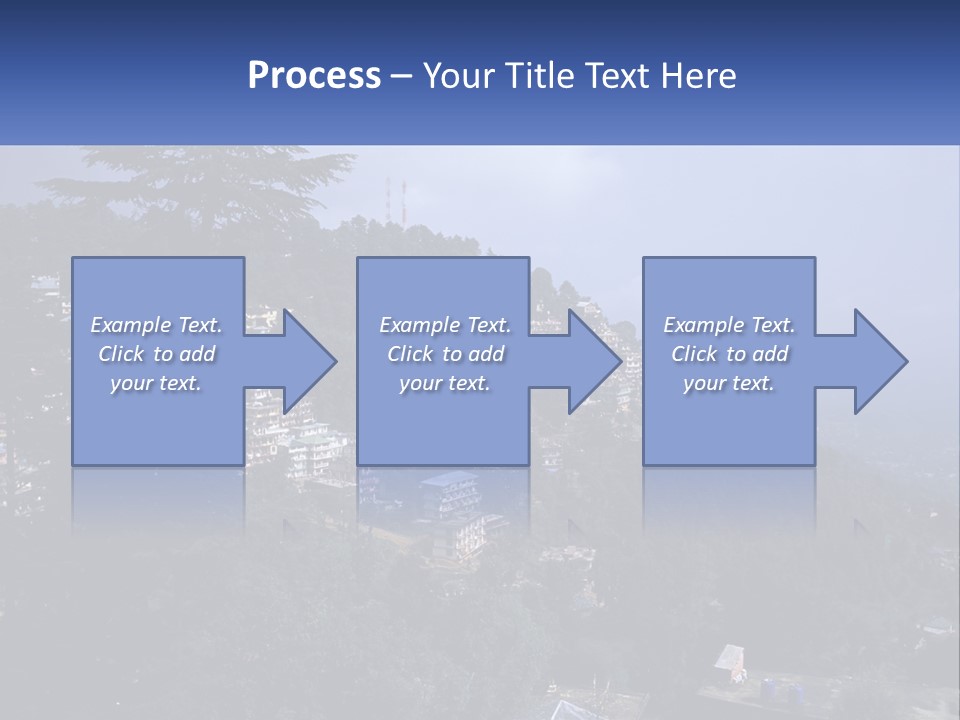 Dharamshala Dharamsala Tree PowerPoint Template