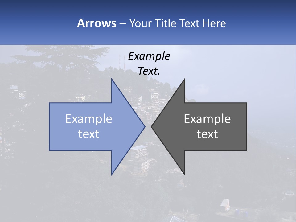 Dharamshala Dharamsala Tree PowerPoint Template