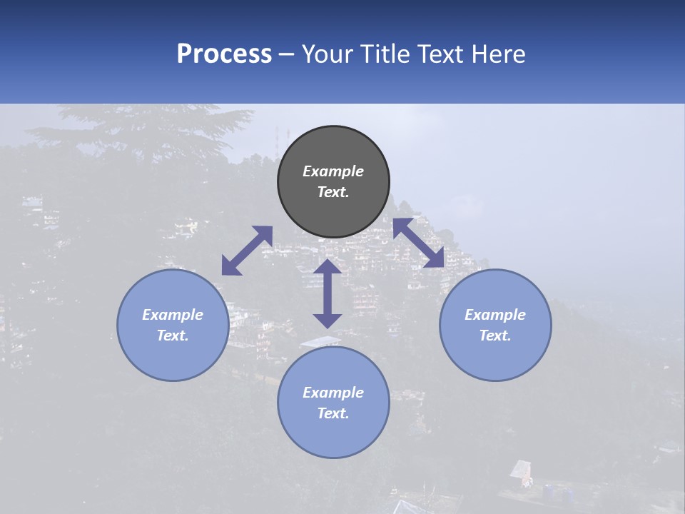 Dharamshala Dharamsala Tree PowerPoint Template