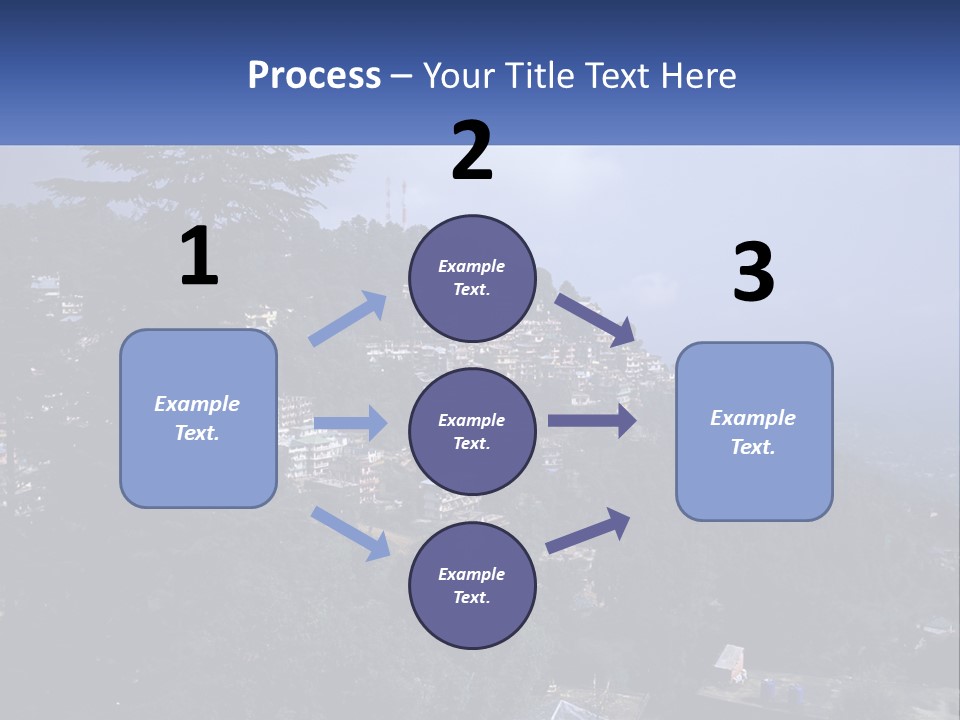 Dharamshala Dharamsala Tree PowerPoint Template