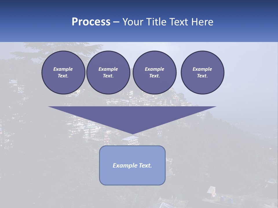 Dharamshala Dharamsala Tree PowerPoint Template