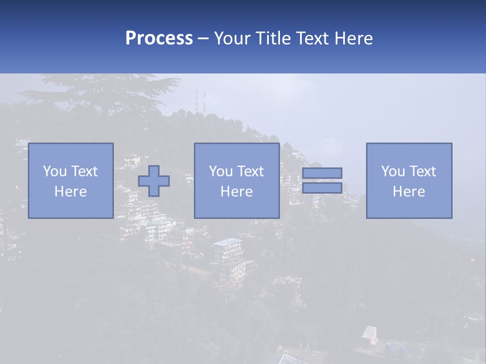 Dharamshala Dharamsala Tree PowerPoint Template