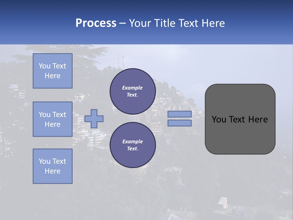 Dharamshala Dharamsala Tree PowerPoint Template