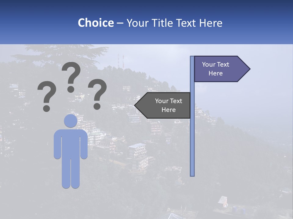 Dharamshala Dharamsala Tree PowerPoint Template