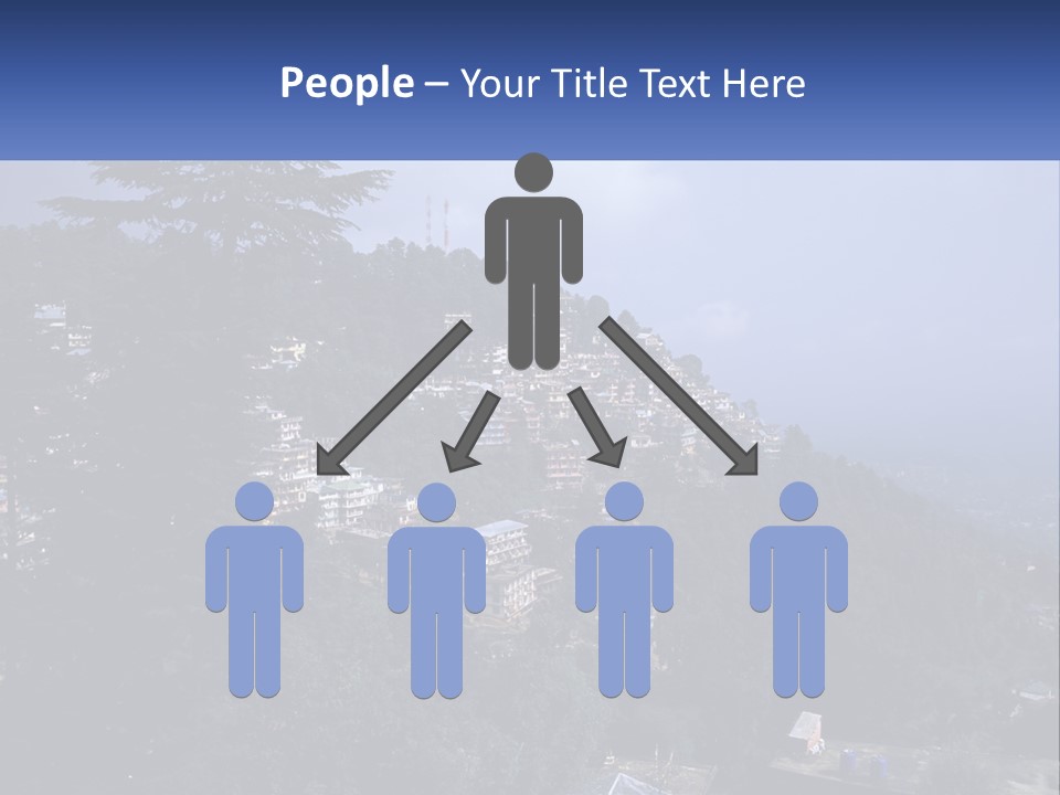 Dharamshala Dharamsala Tree PowerPoint Template