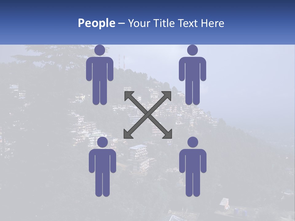 Dharamshala Dharamsala Tree PowerPoint Template