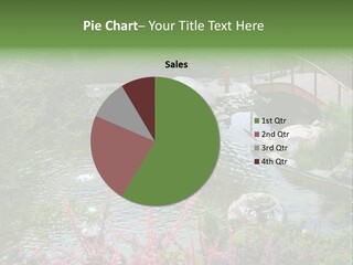 Gardening Pond Nature PowerPoint Template