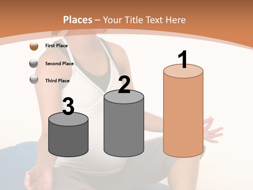 Serene Girl Life PowerPoint Template