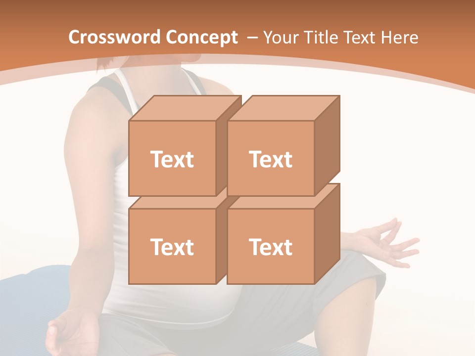 Serene Girl Life PowerPoint Template