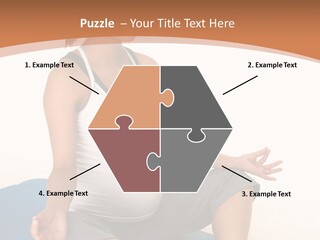 Serene Girl Life PowerPoint Template