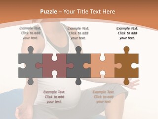 Serene Girl Life PowerPoint Template