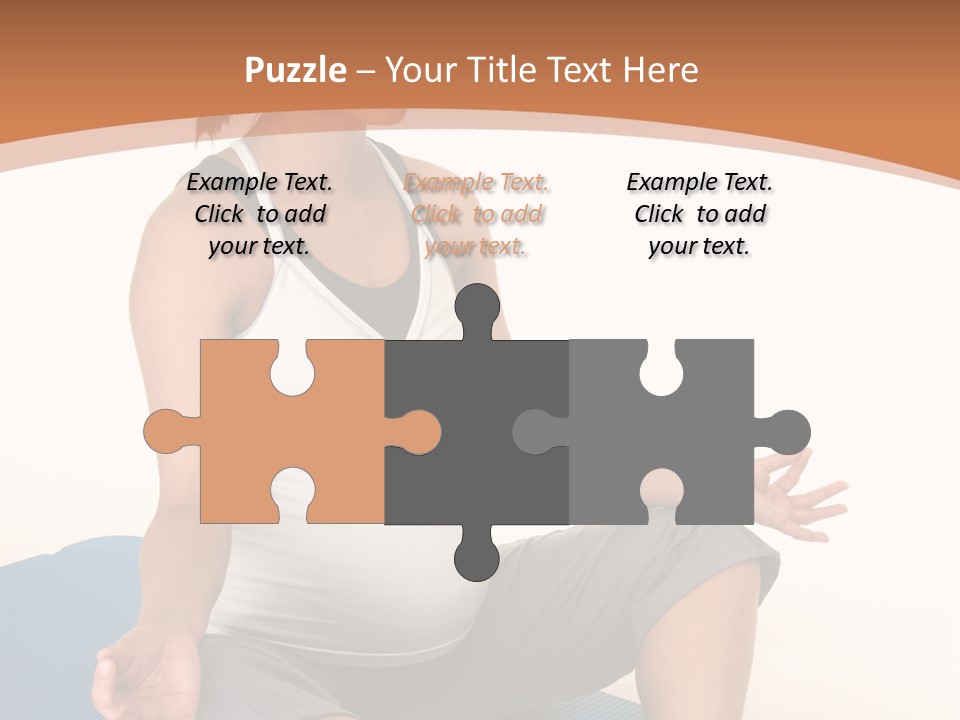 Serene Girl Life PowerPoint Template