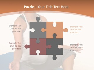 Serene Girl Life PowerPoint Template