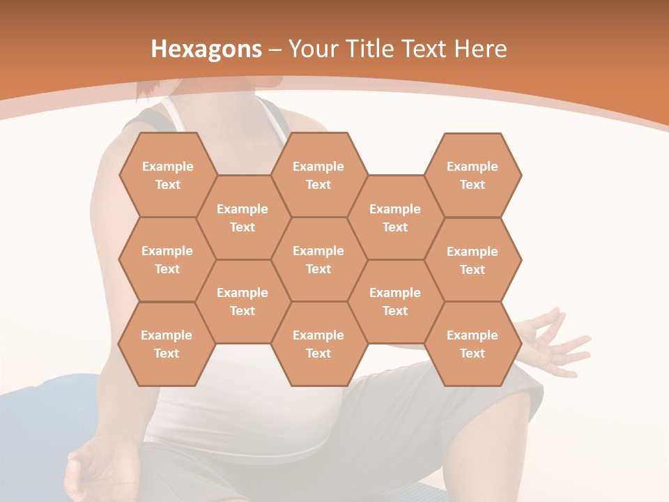 Serene Girl Life PowerPoint Template