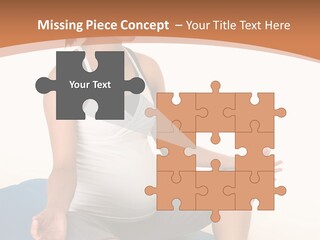 Serene Girl Life PowerPoint Template