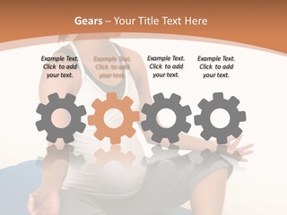 Serene Girl Life PowerPoint Template