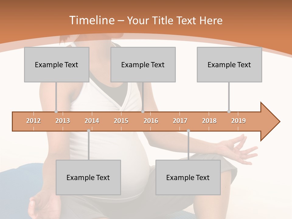 Serene Girl Life PowerPoint Template