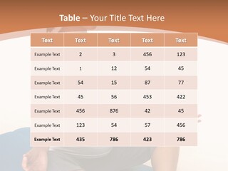 Serene Girl Life PowerPoint Template