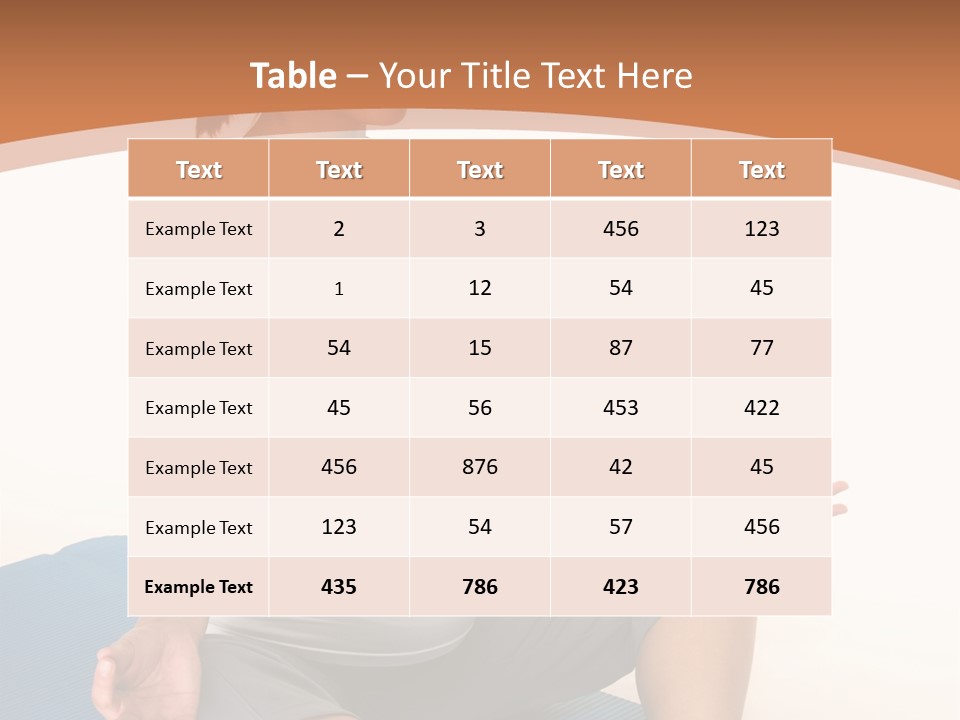 Serene Girl Life PowerPoint Template