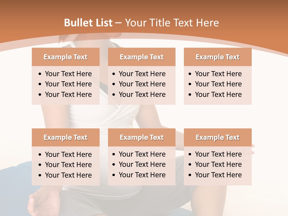 Serene Girl Life PowerPoint Template