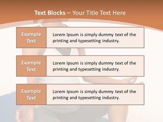 Serene Girl Life PowerPoint Template