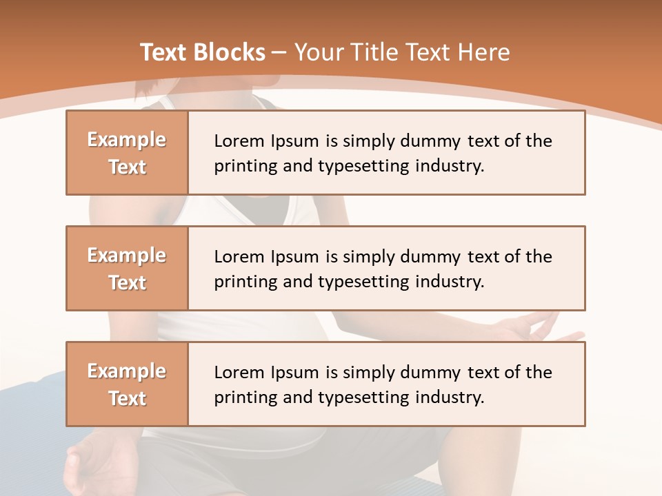 Serene Girl Life PowerPoint Template