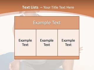 Serene Girl Life PowerPoint Template