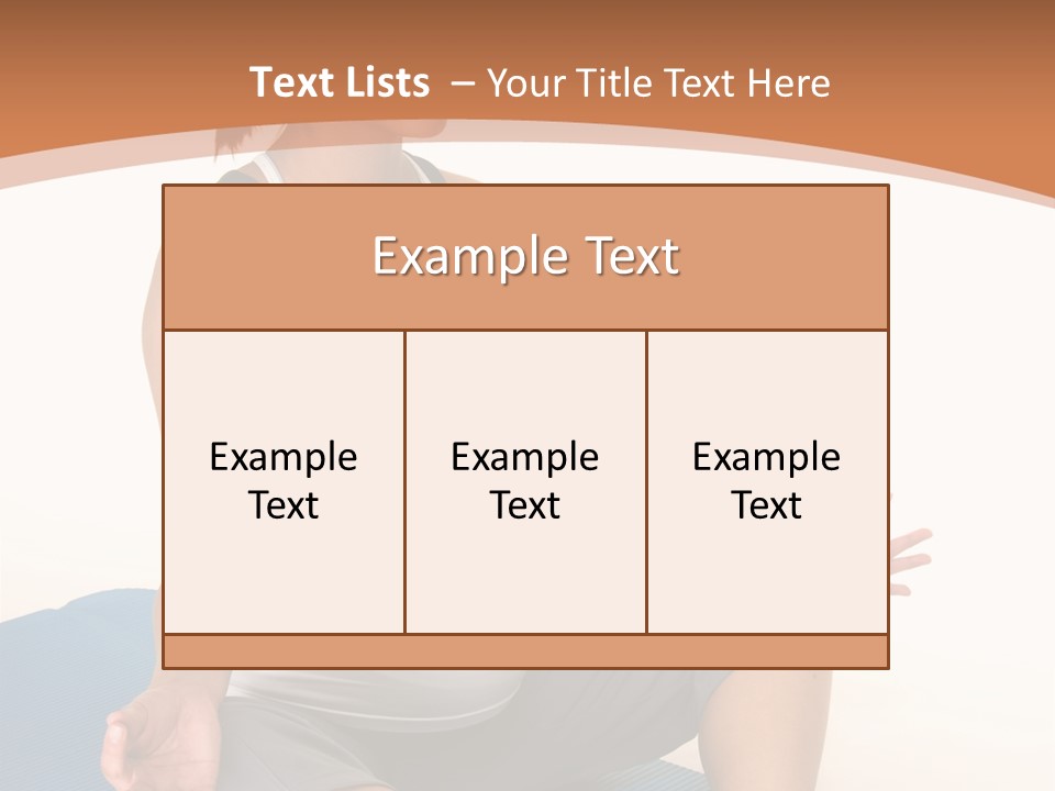 Serene Girl Life PowerPoint Template