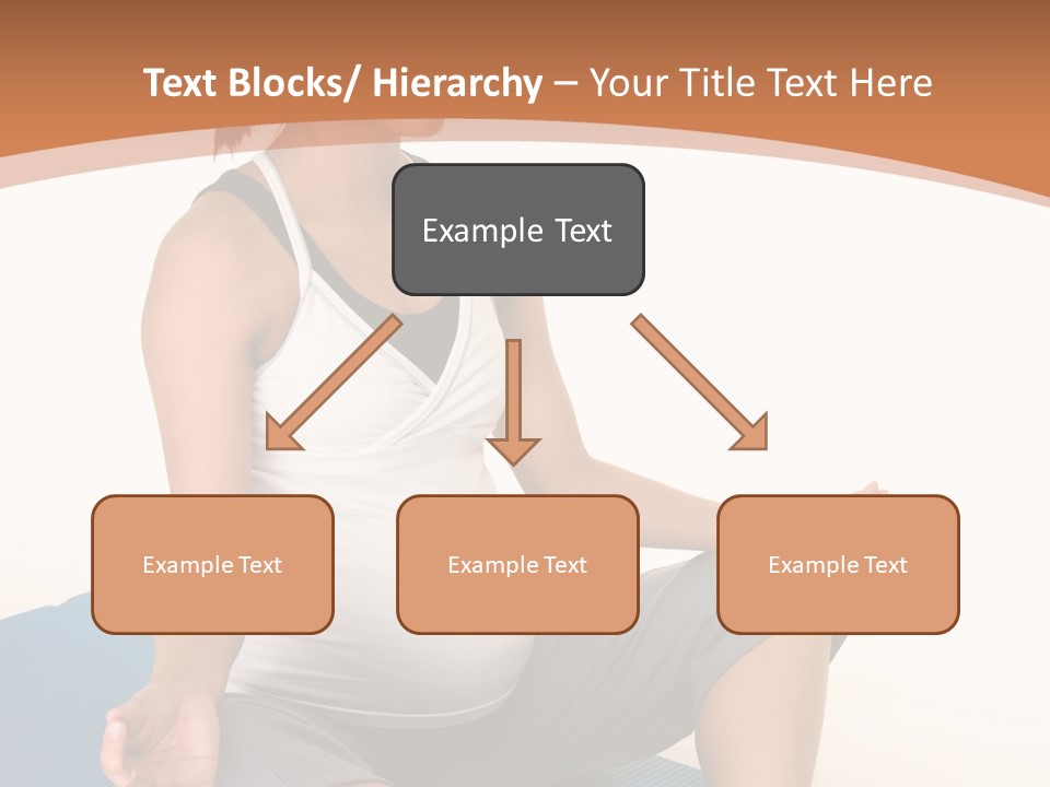 Serene Girl Life PowerPoint Template