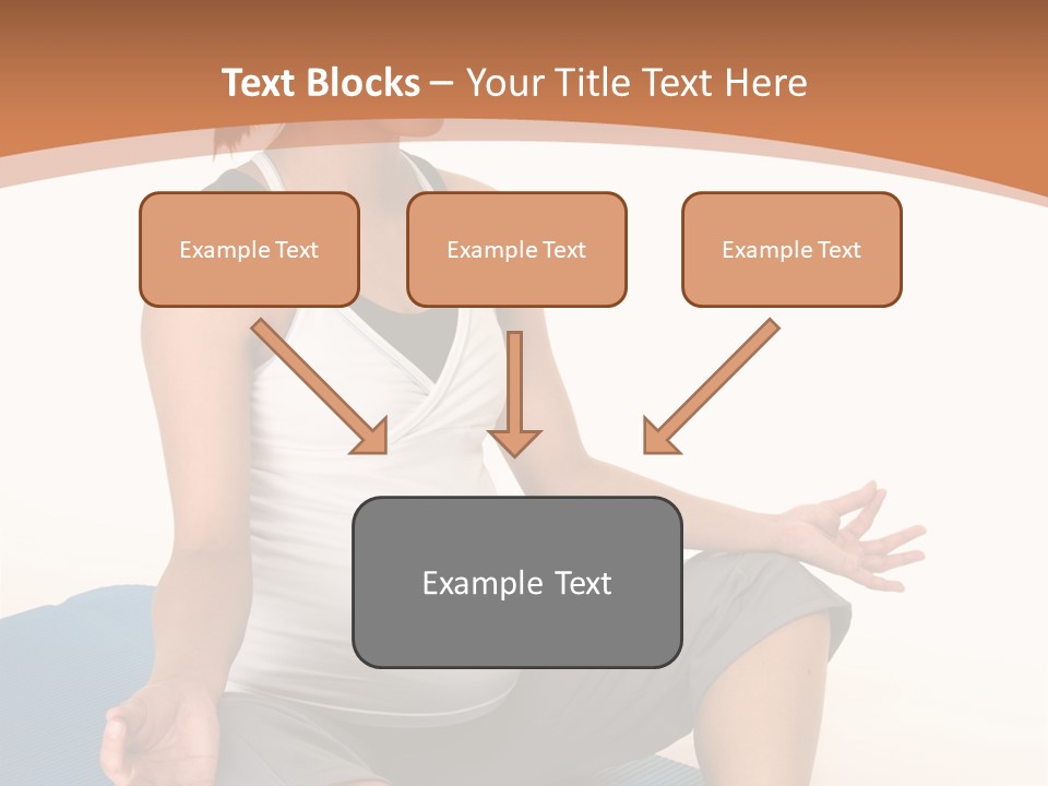 Serene Girl Life PowerPoint Template