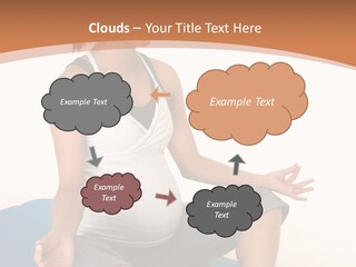 Serene Girl Life PowerPoint Template