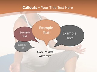 Serene Girl Life PowerPoint Template