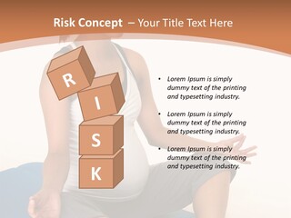 Serene Girl Life PowerPoint Template