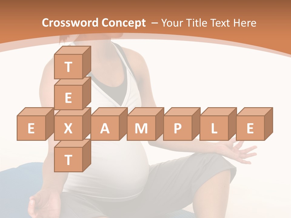 Serene Girl Life PowerPoint Template