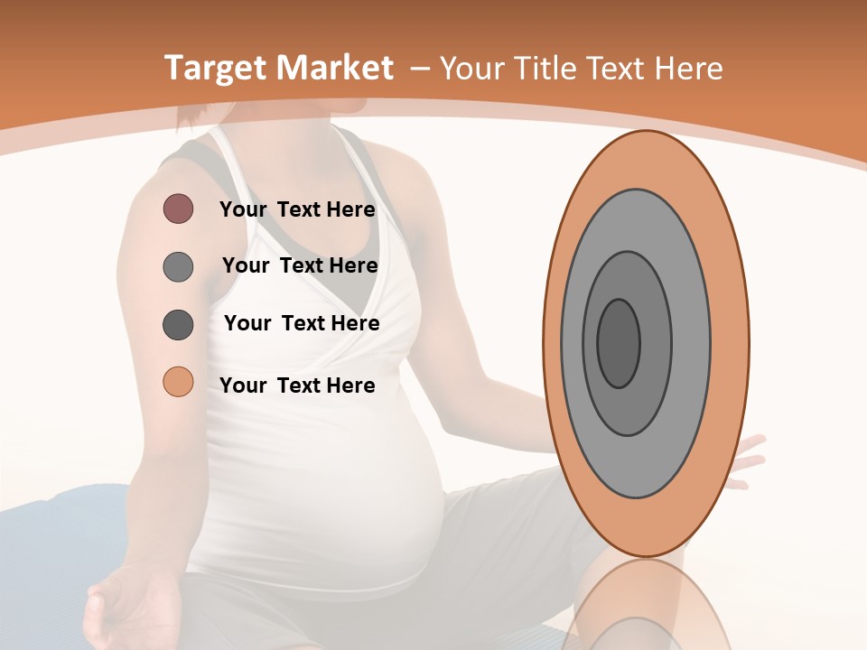 Serene Girl Life PowerPoint Template