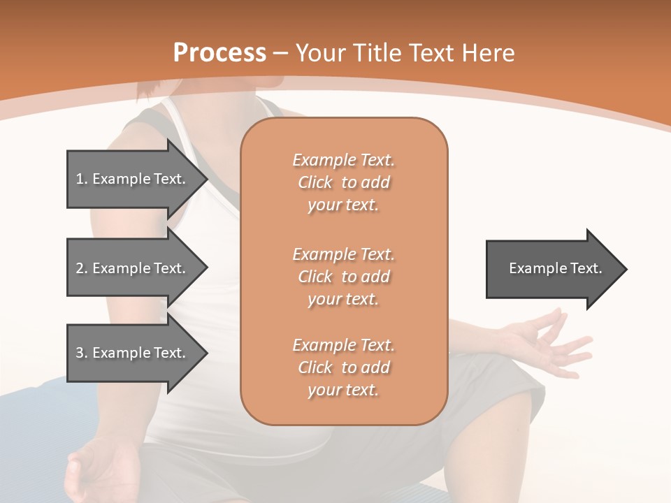 Serene Girl Life PowerPoint Template