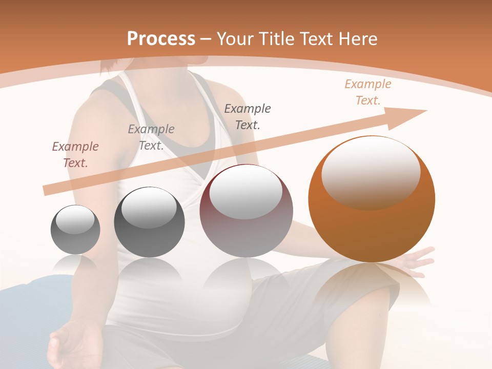 Serene Girl Life PowerPoint Template