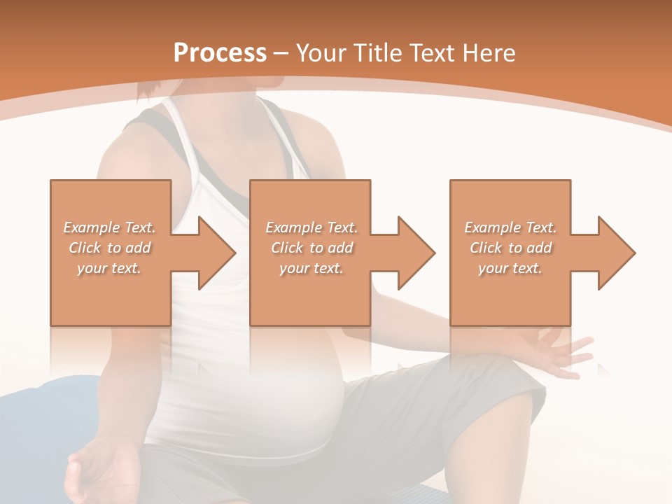 Serene Girl Life PowerPoint Template