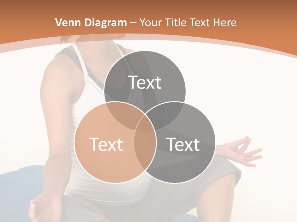 Serene Girl Life PowerPoint Template