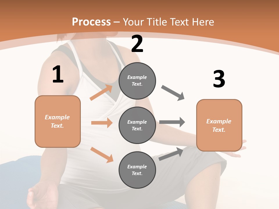 Serene Girl Life PowerPoint Template