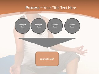 Serene Girl Life PowerPoint Template