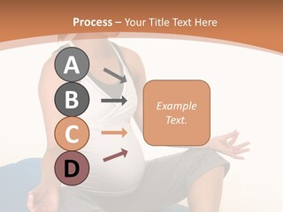 Serene Girl Life PowerPoint Template