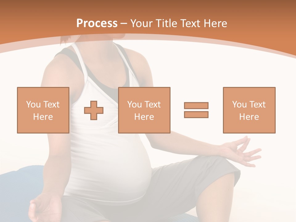 Serene Girl Life PowerPoint Template