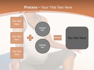 Serene Girl Life PowerPoint Template