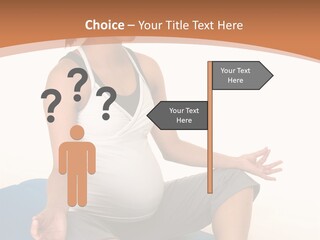 Serene Girl Life PowerPoint Template